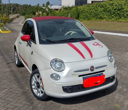 FIAT 500 1.4 CABRIO 8V FLEX 2P MANUAL